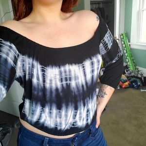 Tie dye crop top